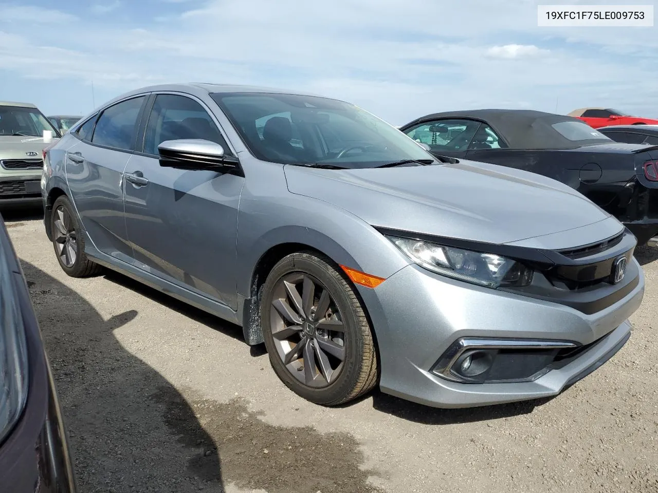 2020 Honda Civic Exl VIN: 19XFC1F75LE009753 Lot: 76188844