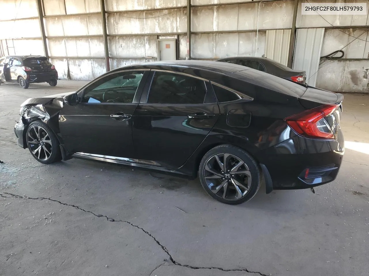 2020 Honda Civic Sport VIN: 2HGFC2F80LH579793 Lot: 76197024