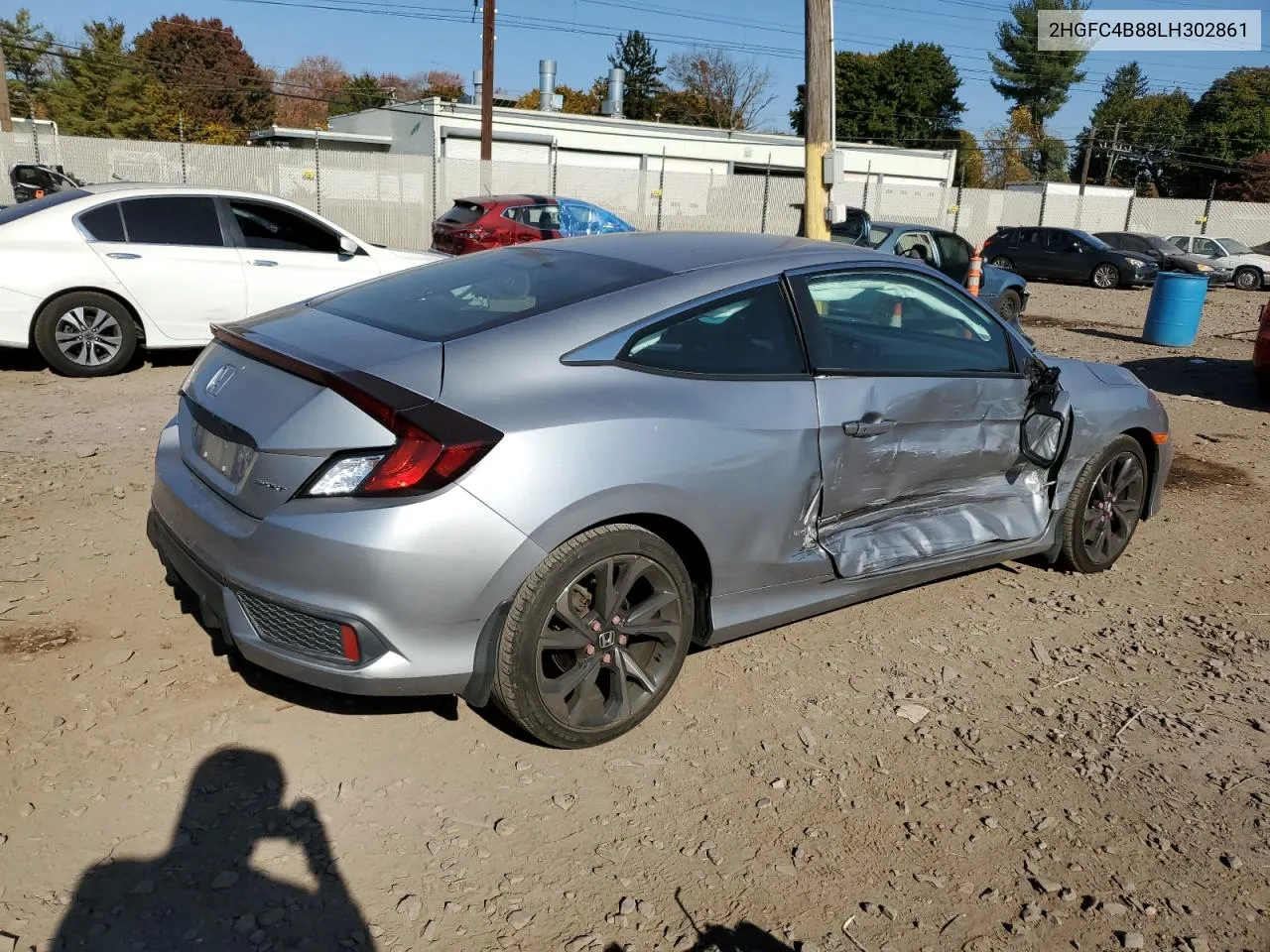 2020 Honda Civic Sport VIN: 2HGFC4B88LH302861 Lot: 76307874