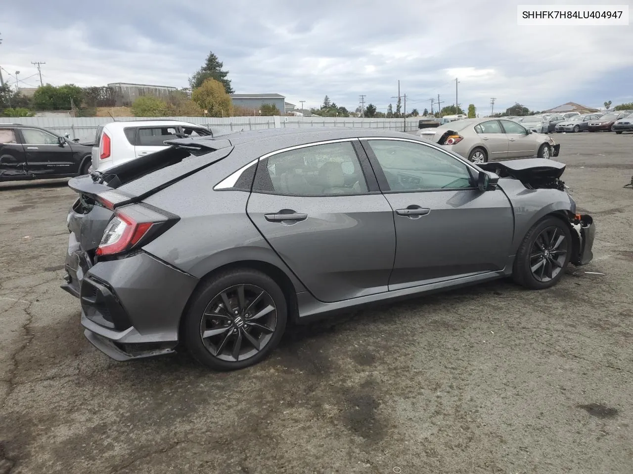 2020 Honda Civic Exl VIN: SHHFK7H84LU404947 Lot: 76421484