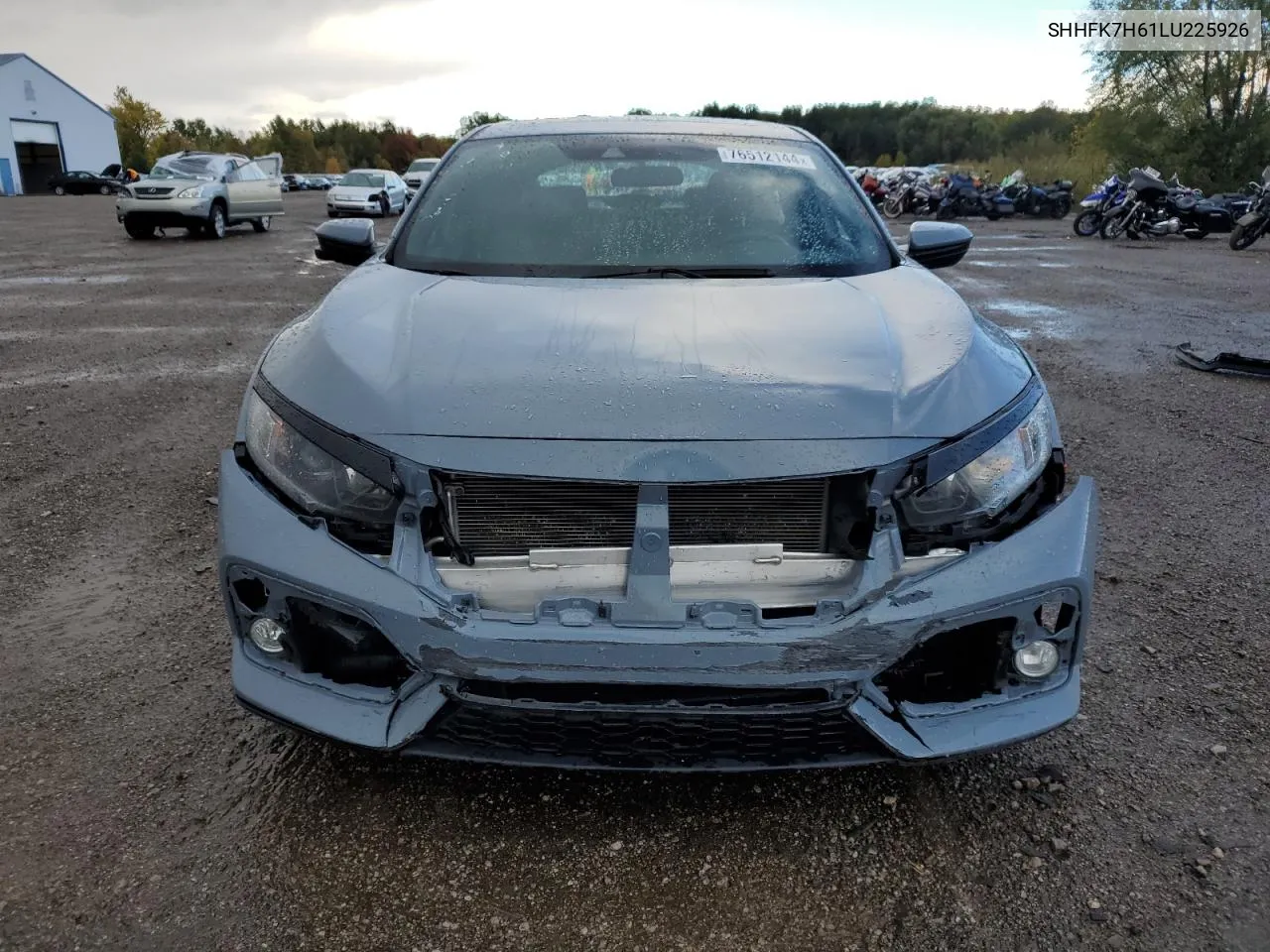 SHHFK7H61LU225926 2020 Honda Civic Ex