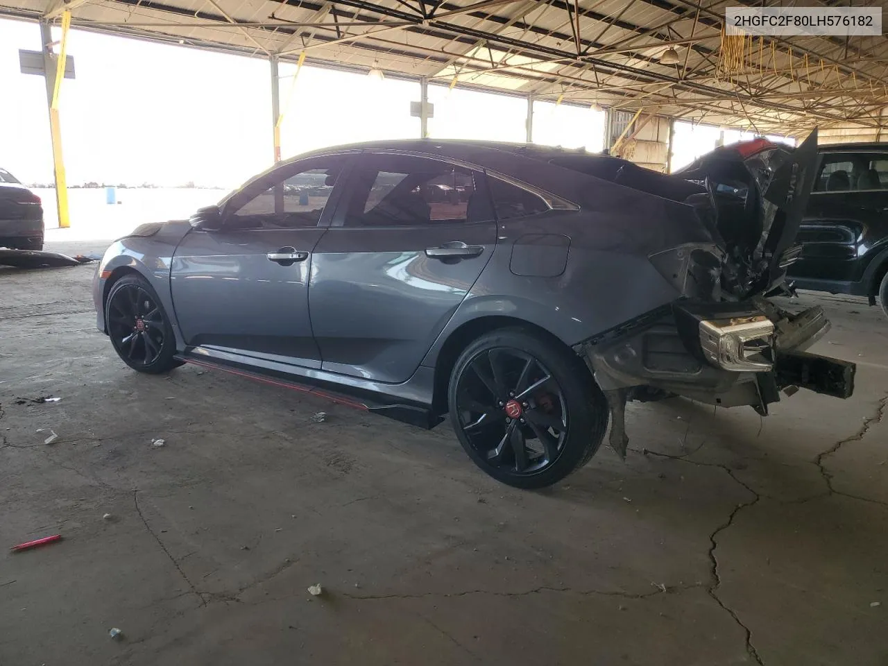 2020 Honda Civic Sport VIN: 2HGFC2F80LH576182 Lot: 76523854