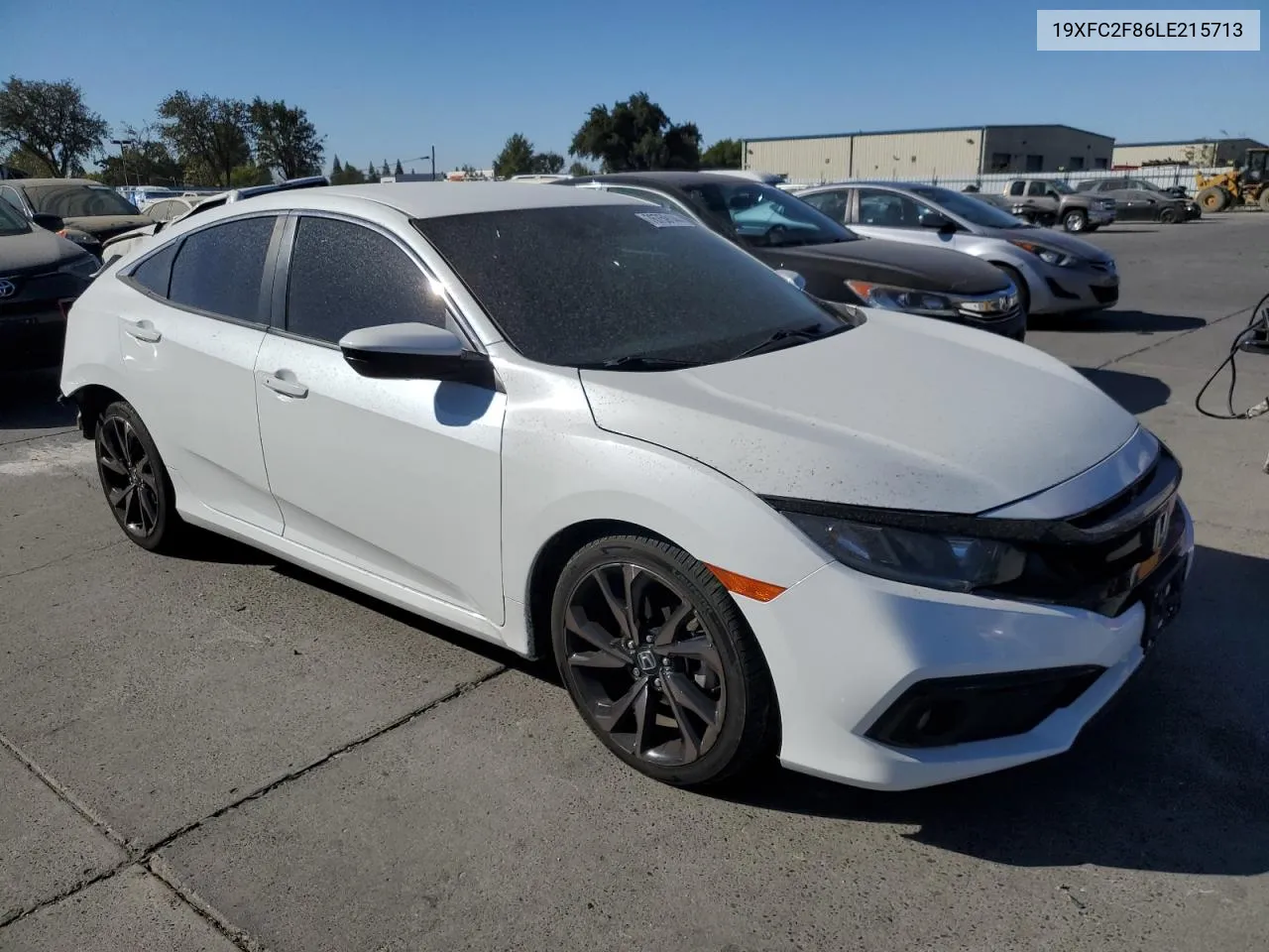 19XFC2F86LE215713 2020 Honda Civic Sport