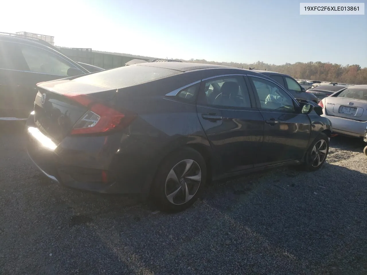 2020 Honda Civic Lx VIN: 19XFC2F6XLE013861 Lot: 76804894