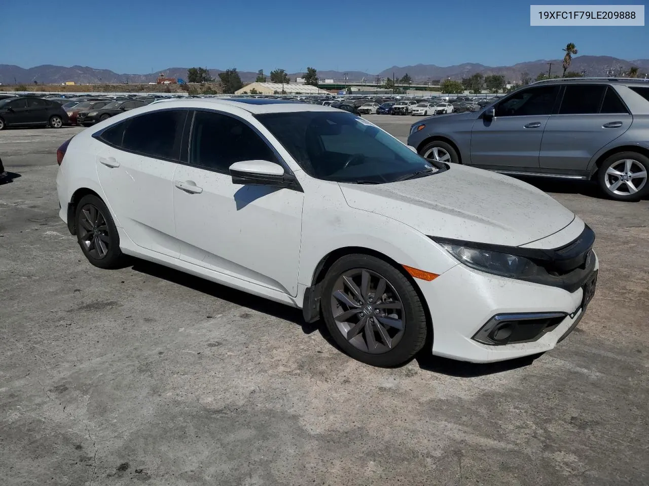 2020 Honda Civic Exl VIN: 19XFC1F79LE209888 Lot: 76909364