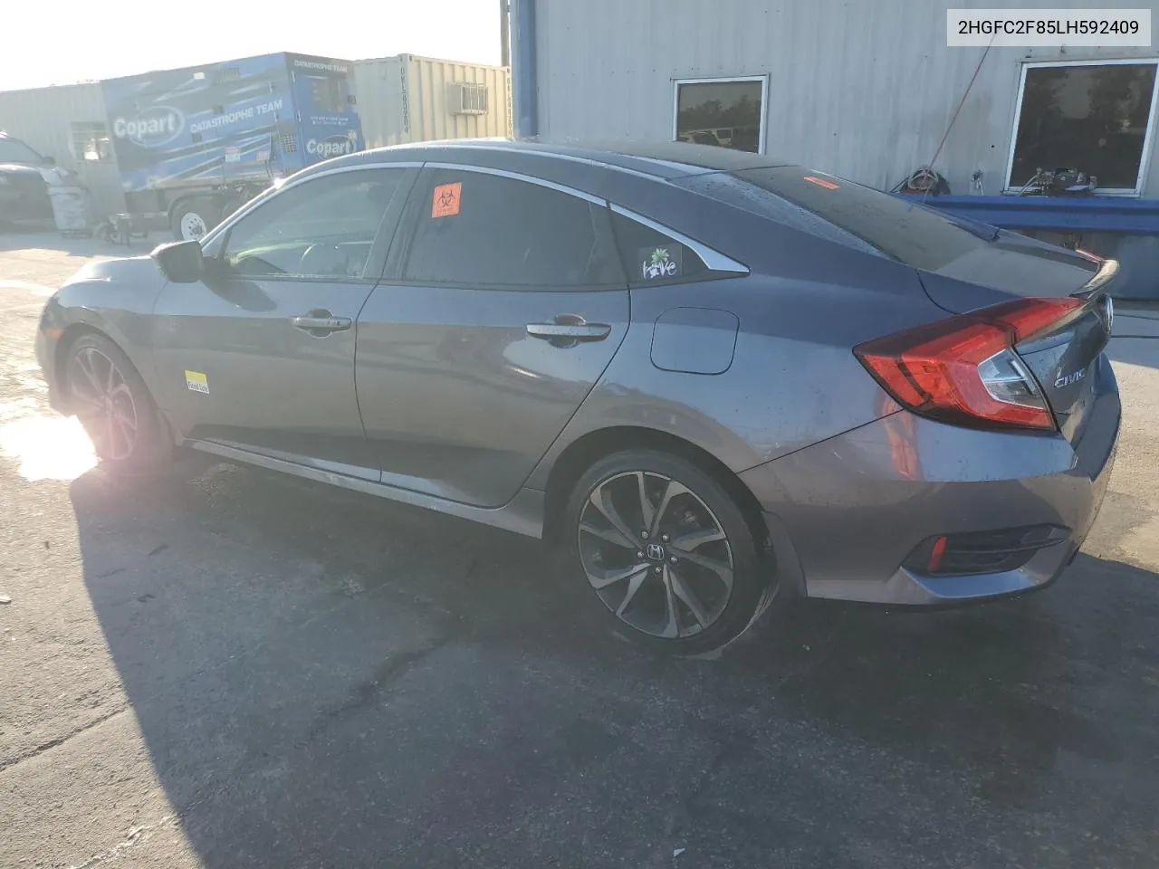 2020 Honda Civic Sport VIN: 2HGFC2F85LH592409 Lot: 77326414