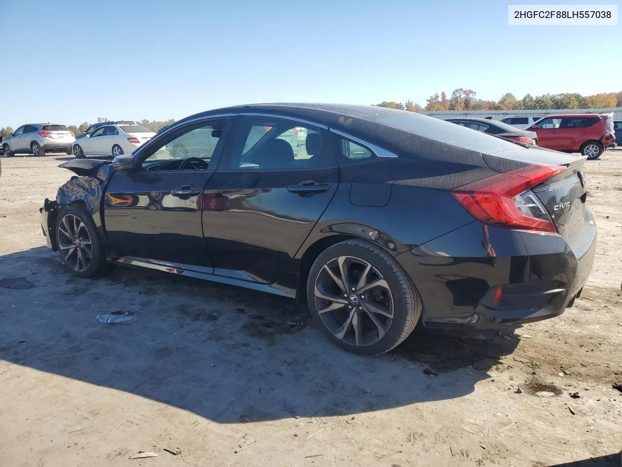 2020 Honda Civic Sport VIN: 2HGFC2F88LH557038 Lot: 77488574