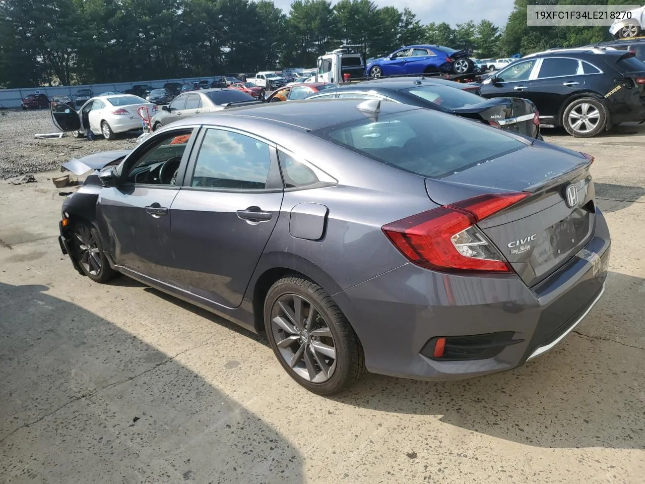 2020 Honda Civic Ex VIN: 19XFC1F34LE218270 Lot: 77791944