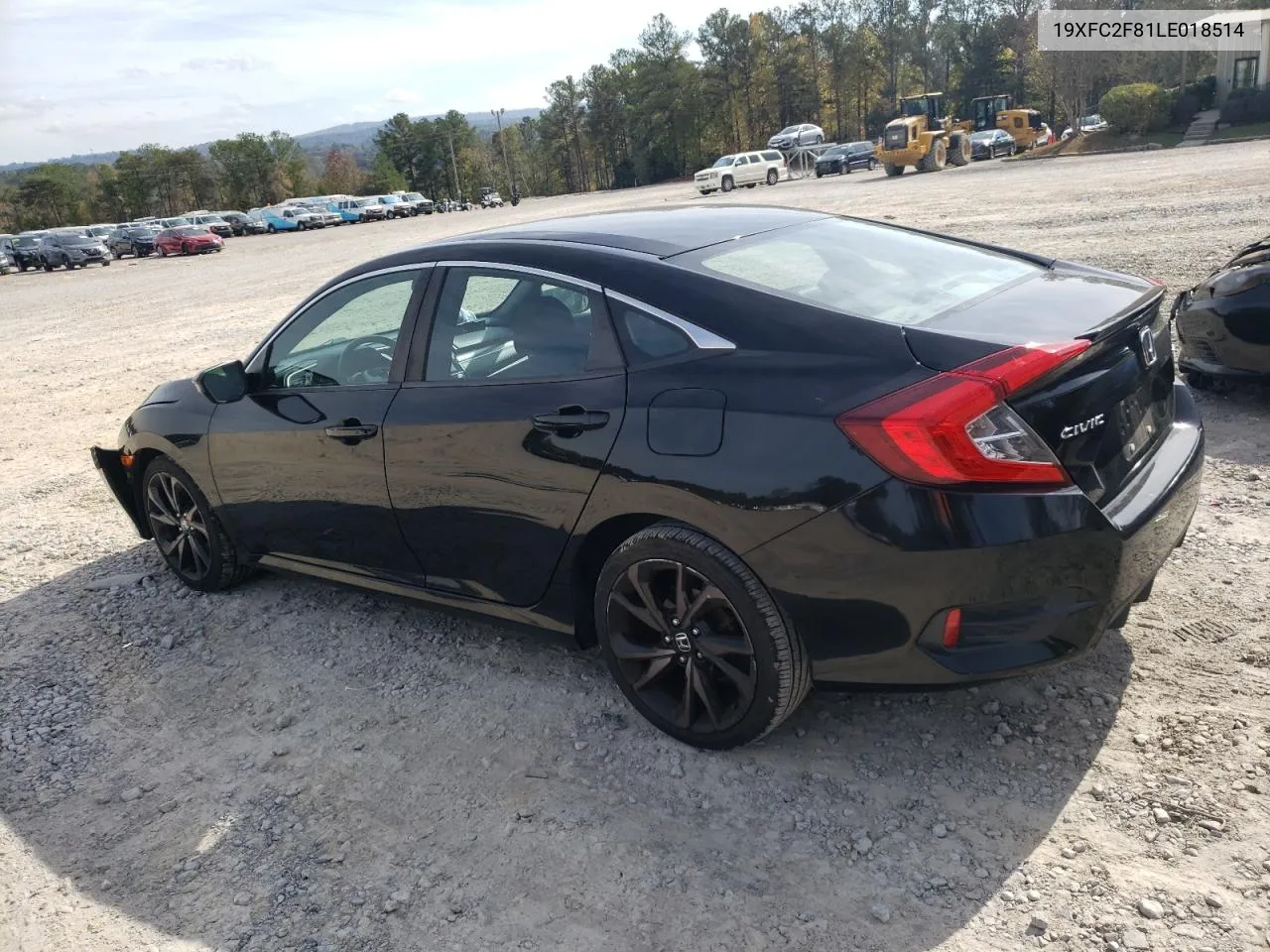 2020 Honda Civic Sport VIN: 19XFC2F81LE018514 Lot: 77826184