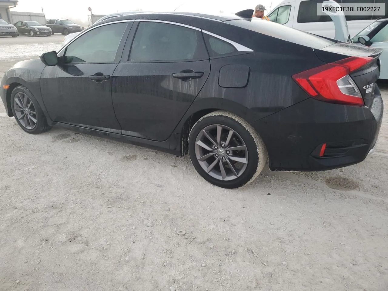 2020 Honda Civic Ex VIN: 19XFC1F38LE002227 Lot: 78004234