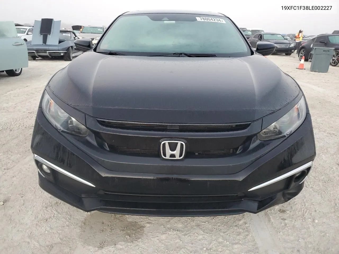 2020 Honda Civic Ex VIN: 19XFC1F38LE002227 Lot: 78004234