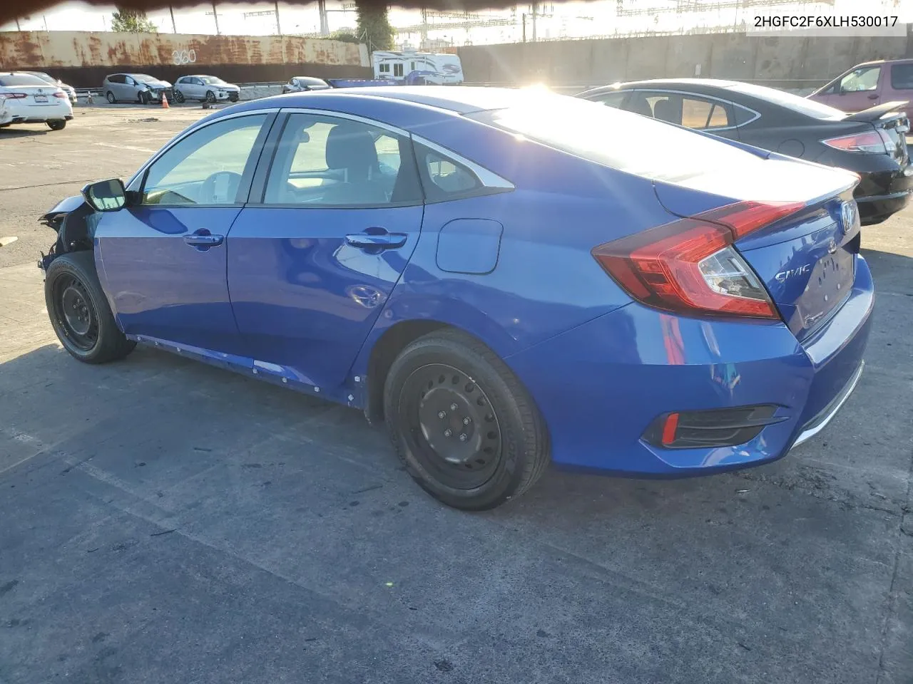 2020 Honda Civic Lx VIN: 2HGFC2F6XLH530017 Lot: 78088164