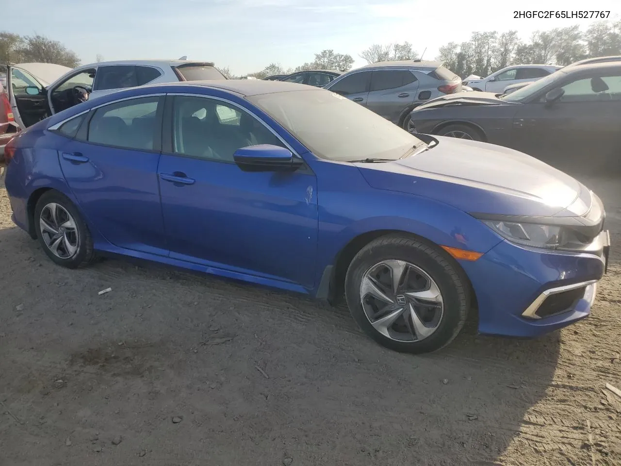 2020 Honda Civic Lx VIN: 2HGFC2F65LH527767 Lot: 78171654