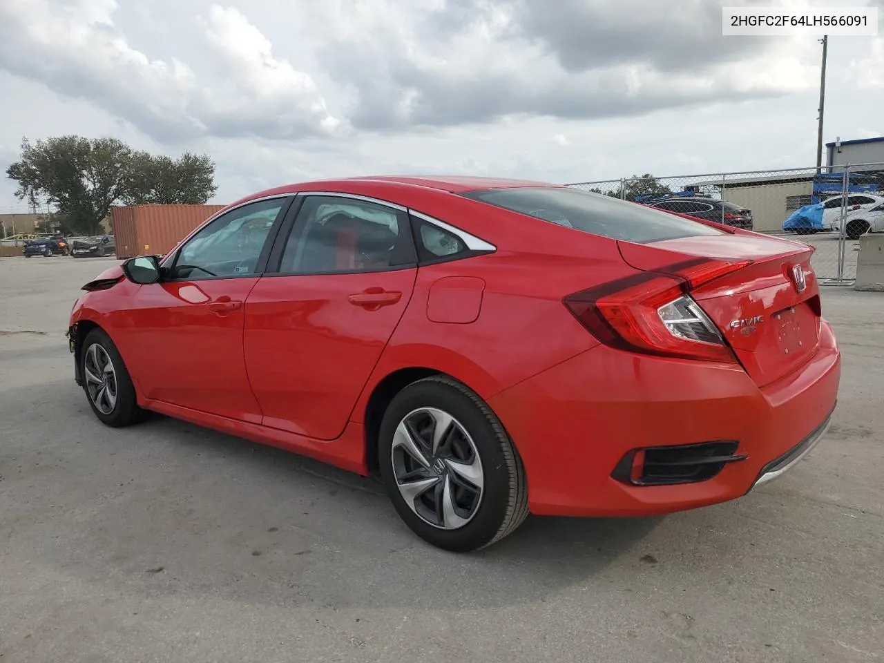 2020 Honda Civic Lx VIN: 2HGFC2F64LH566091 Lot: 78252304