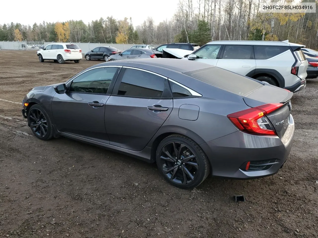 2020 Honda Civic Sport VIN: 2HGFC2F85LH034916 Lot: 78408194