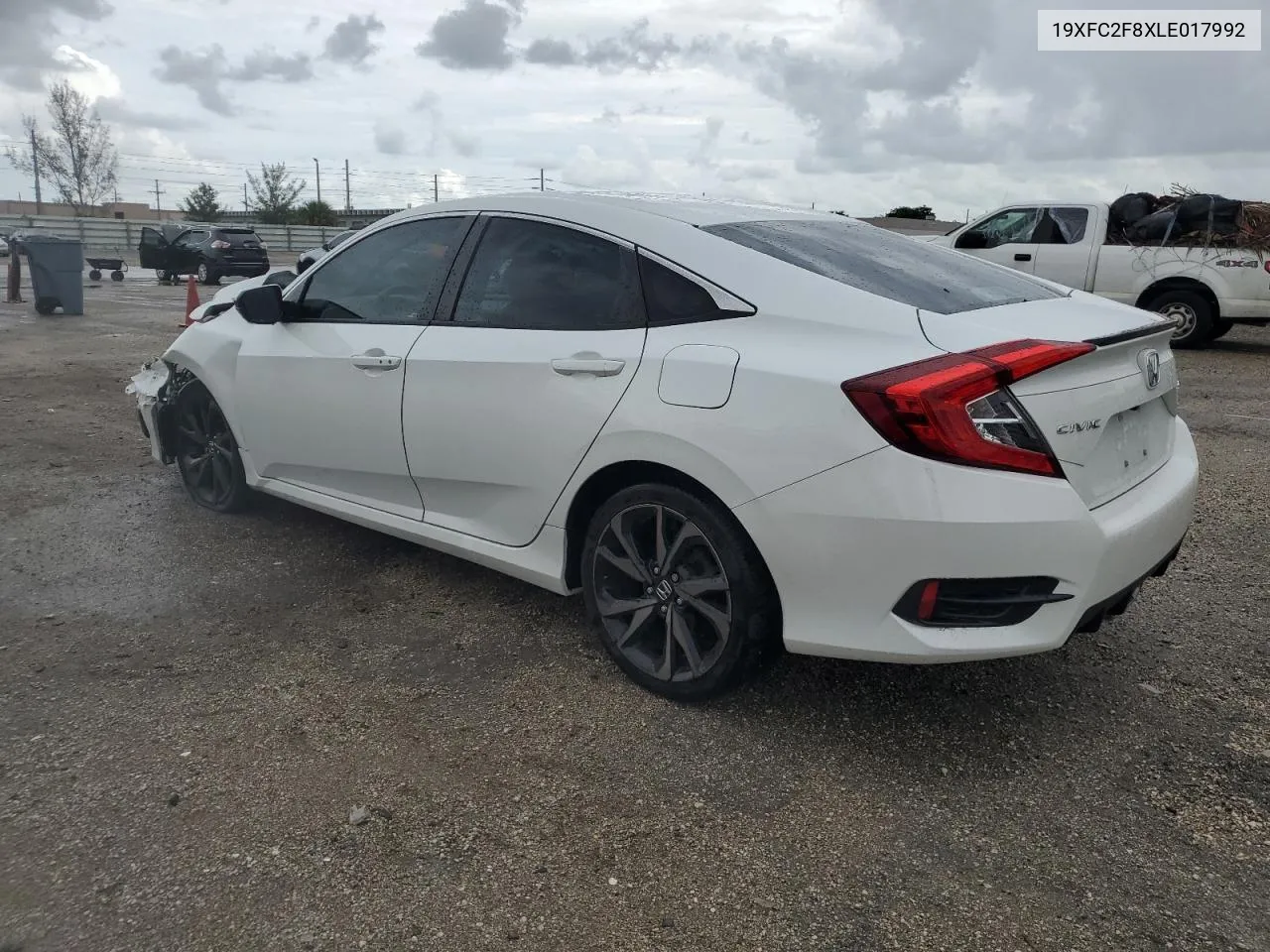 2020 Honda Civic Sport VIN: 19XFC2F8XLE017992 Lot: 78413834