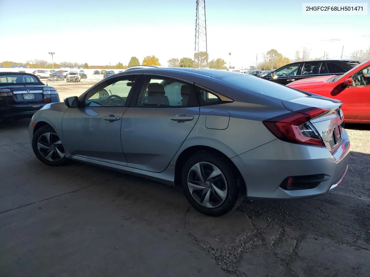 2020 Honda Civic Lx VIN: 2HGFC2F68LH501471 Lot: 78724804