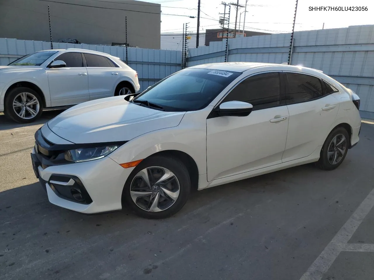 2020 Honda Civic Ex VIN: SHHFK7H60LU423056 Lot: 78804494