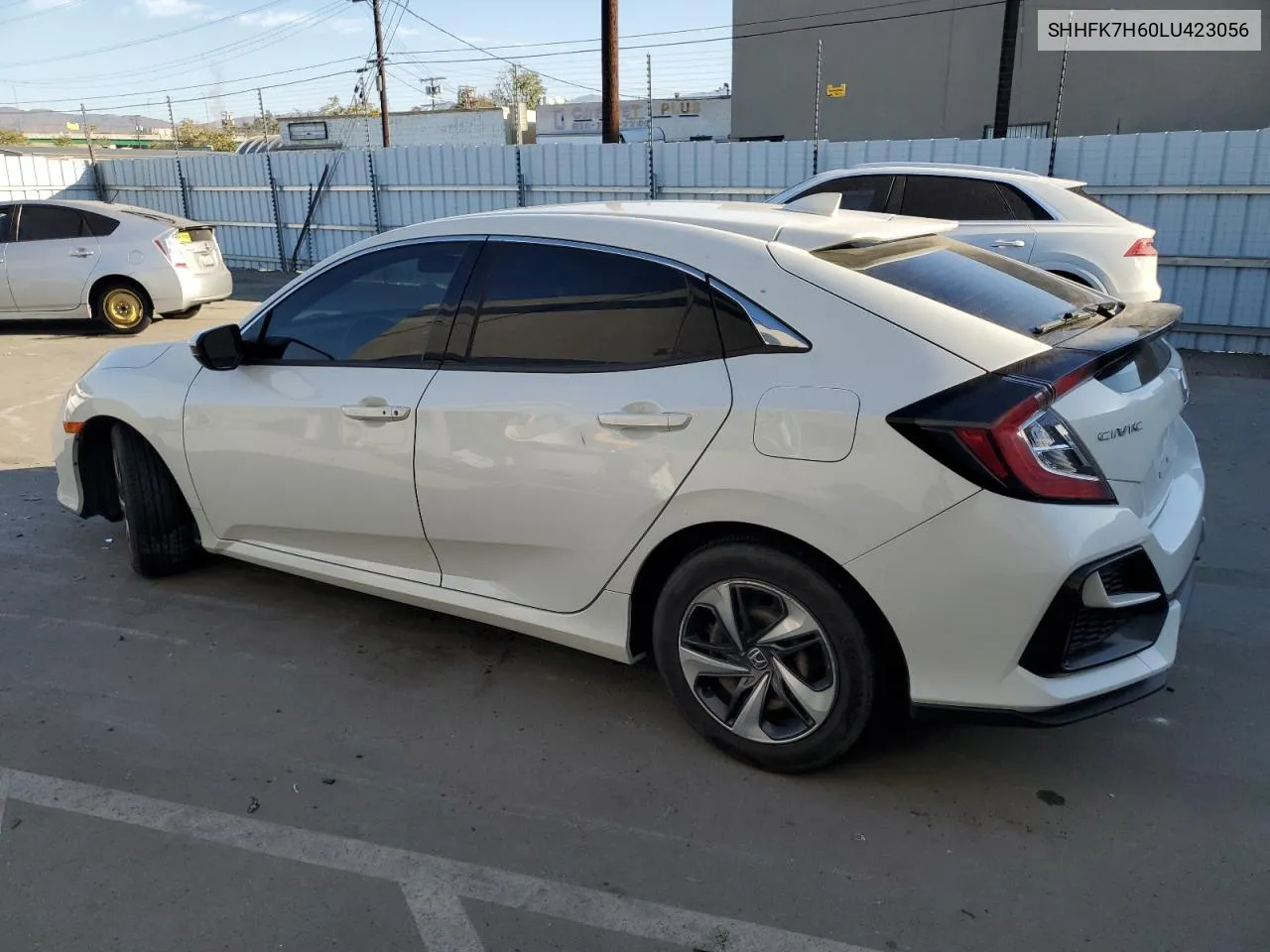 2020 Honda Civic Ex VIN: SHHFK7H60LU423056 Lot: 78804494