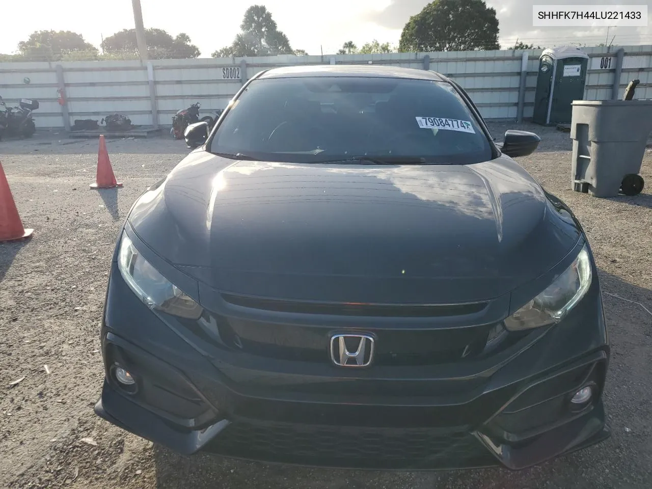 2020 Honda Civic Sport VIN: SHHFK7H44LU221433 Lot: 79084774