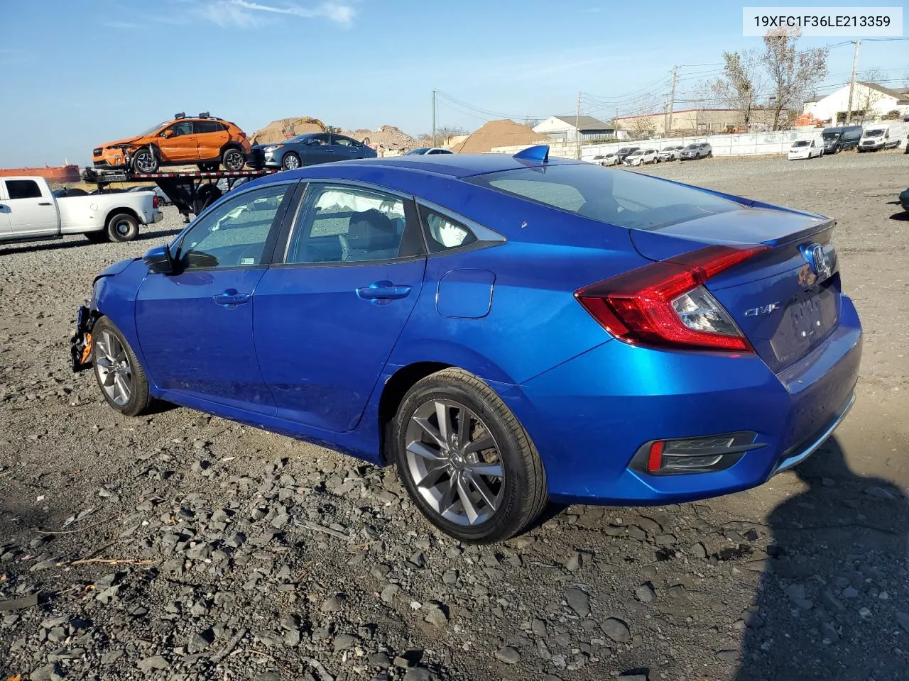 2020 Honda Civic Ex VIN: 19XFC1F36LE213359 Lot: 79145394