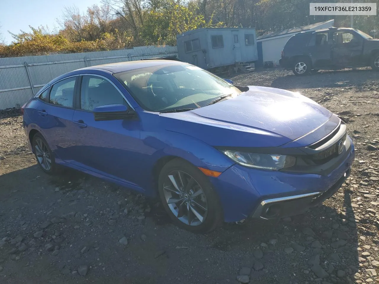 2020 Honda Civic Ex VIN: 19XFC1F36LE213359 Lot: 79145394