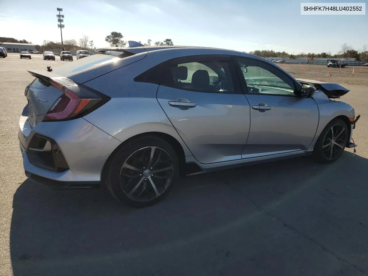 2020 Honda Civic Sport VIN: SHHFK7H48LU402552 Lot: 79383994