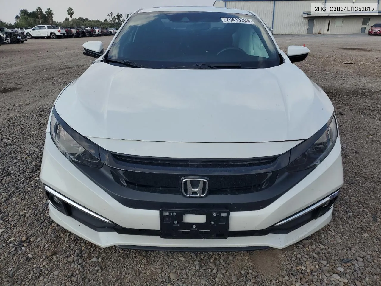 2020 Honda Civic Ex VIN: 2HGFC3B34LH352817 Lot: 79413304