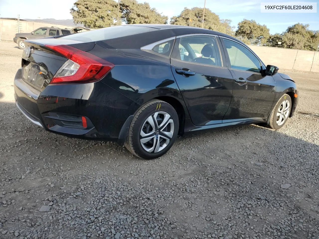 2020 Honda Civic Lx VIN: 19XFC2F60LE204608 Lot: 79535594