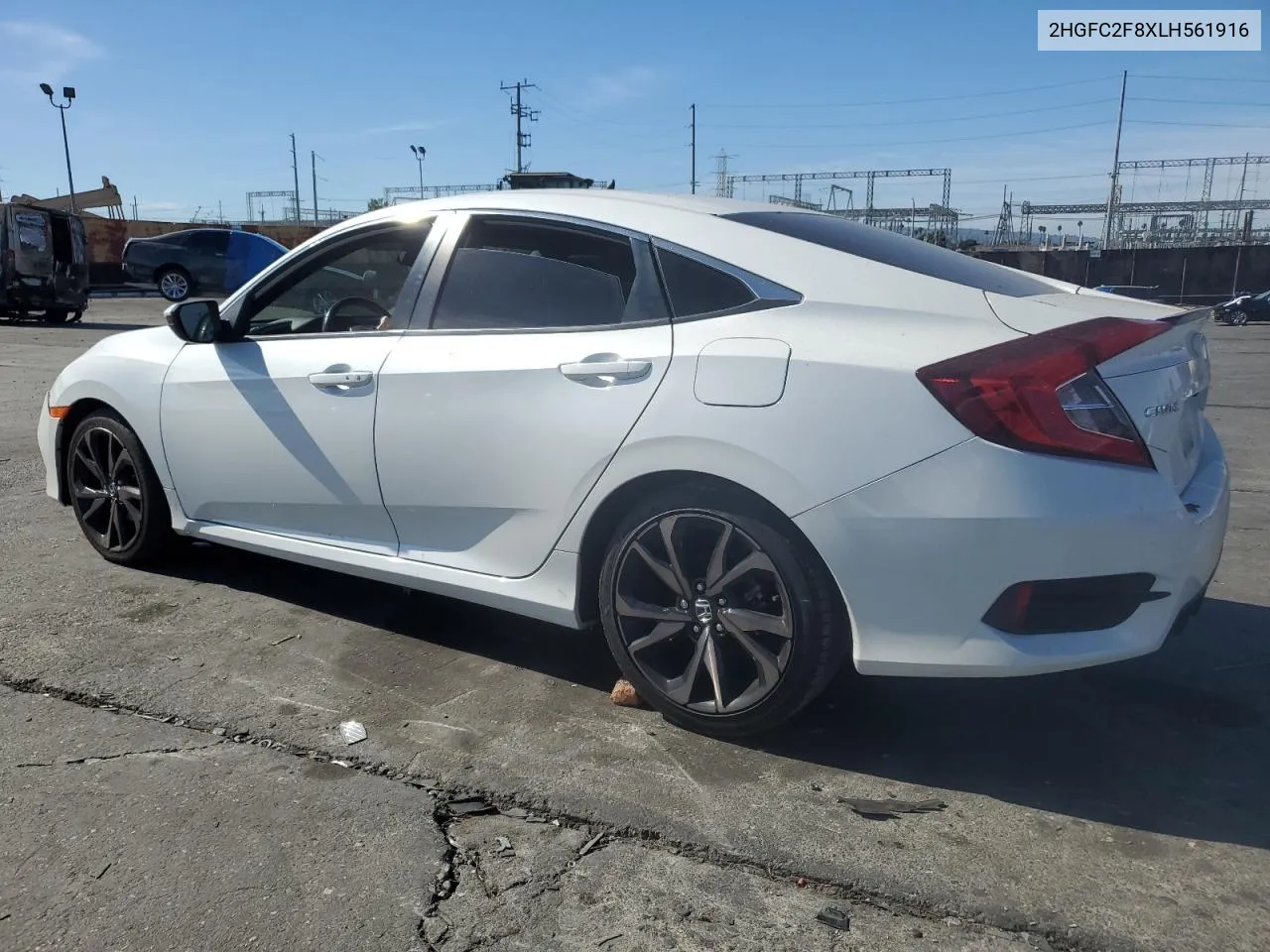 2020 Honda Civic Sport VIN: 2HGFC2F8XLH561916 Lot: 79536924