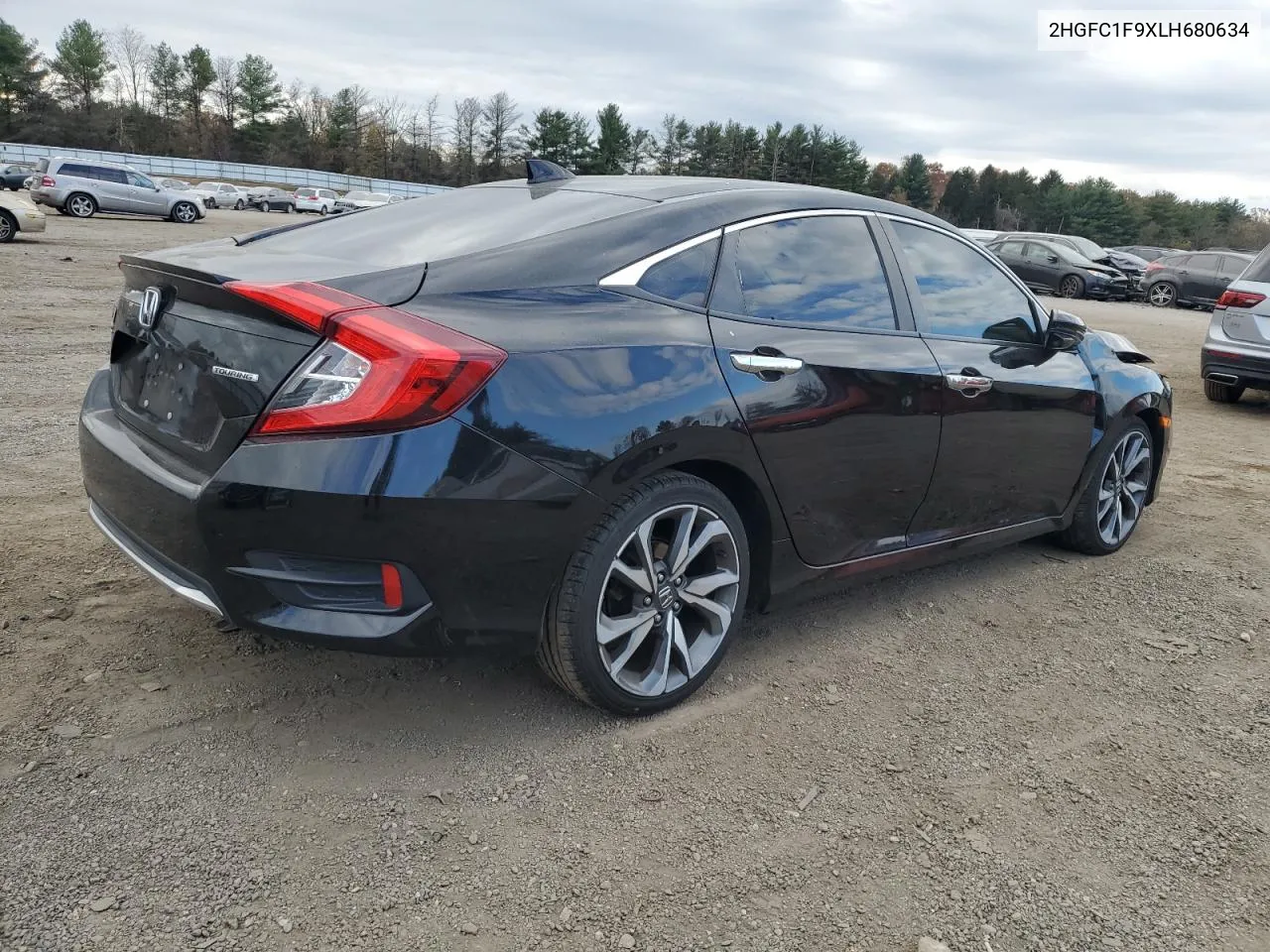 2020 Honda Civic Touring VIN: 2HGFC1F9XLH680634 Lot: 79638364