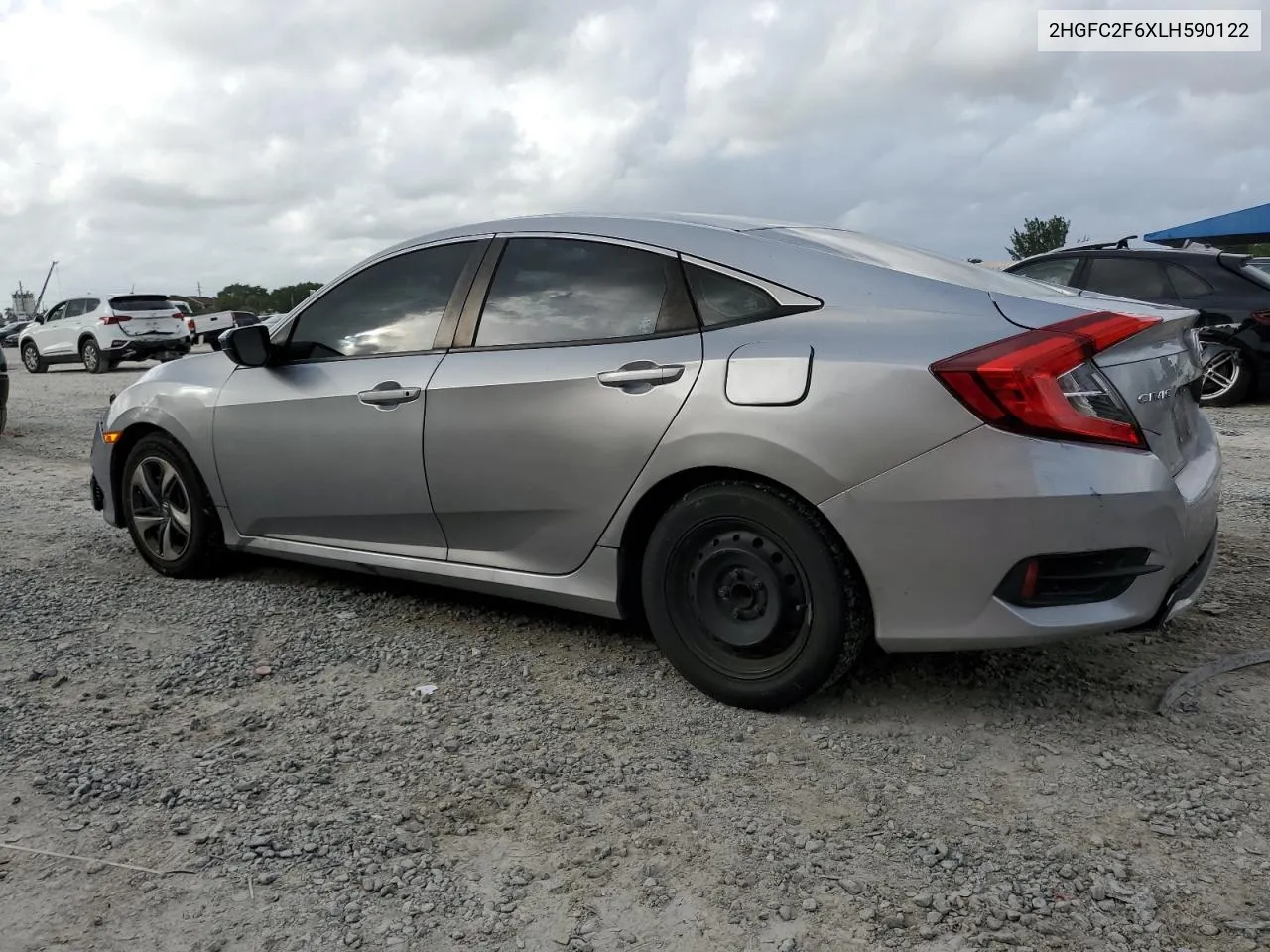 2020 Honda Civic Lx VIN: 2HGFC2F6XLH590122 Lot: 79773634