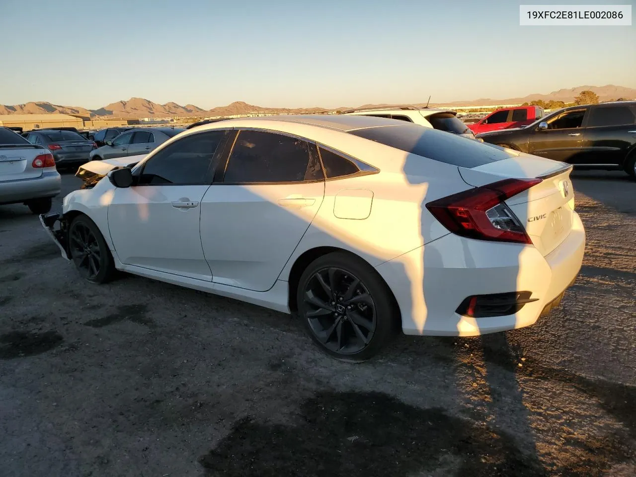 2020 Honda Civic Sport VIN: 19XFC2E81LE002086 Lot: 79889214