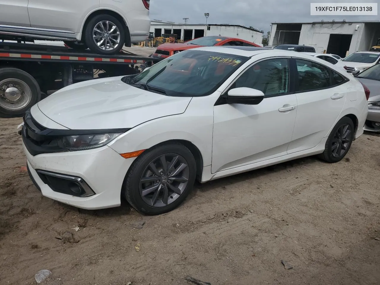 2020 Honda Civic Exl VIN: 19XFC1F75LE013138 Lot: 79929334