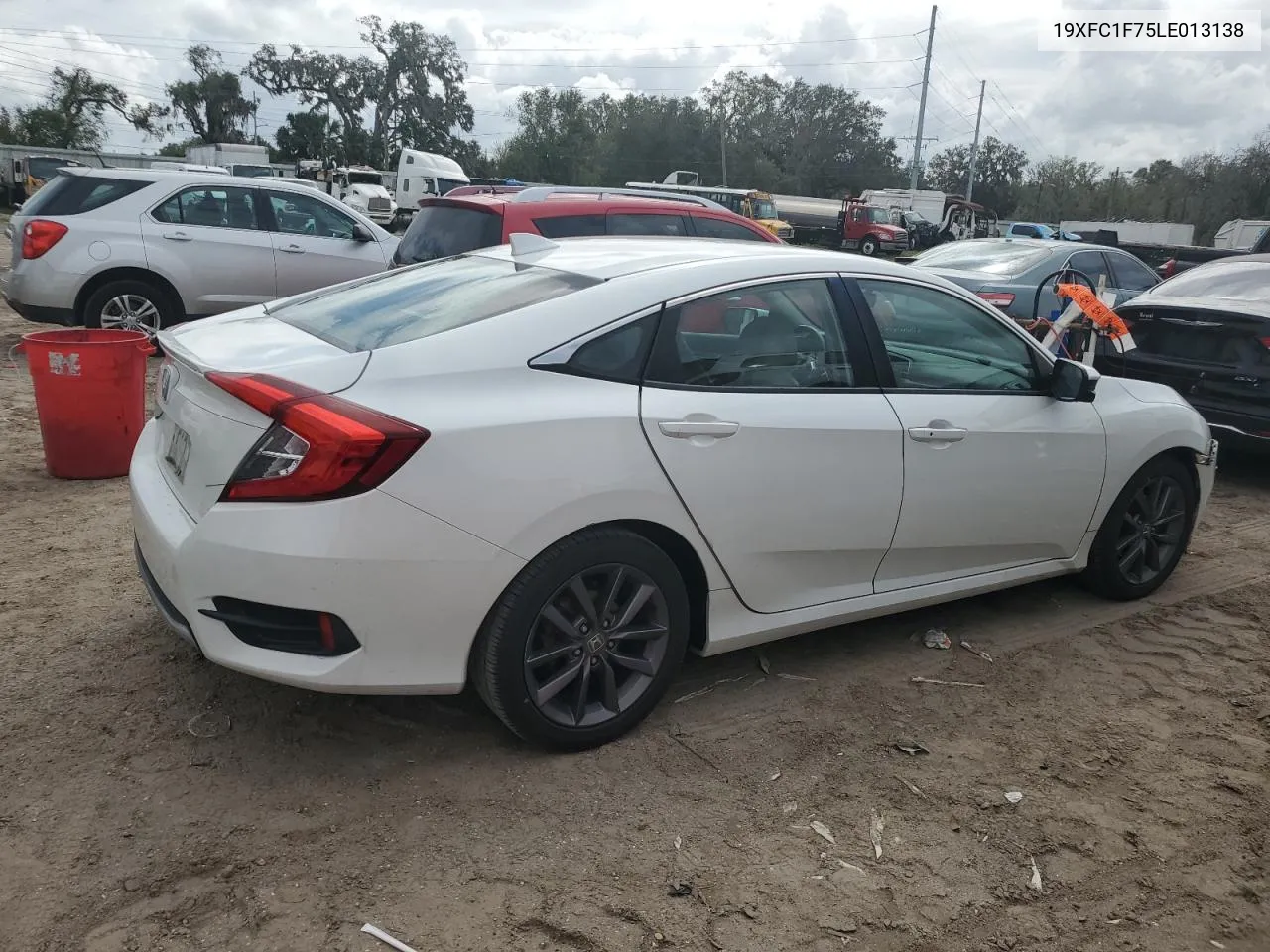 2020 Honda Civic Exl VIN: 19XFC1F75LE013138 Lot: 79929334