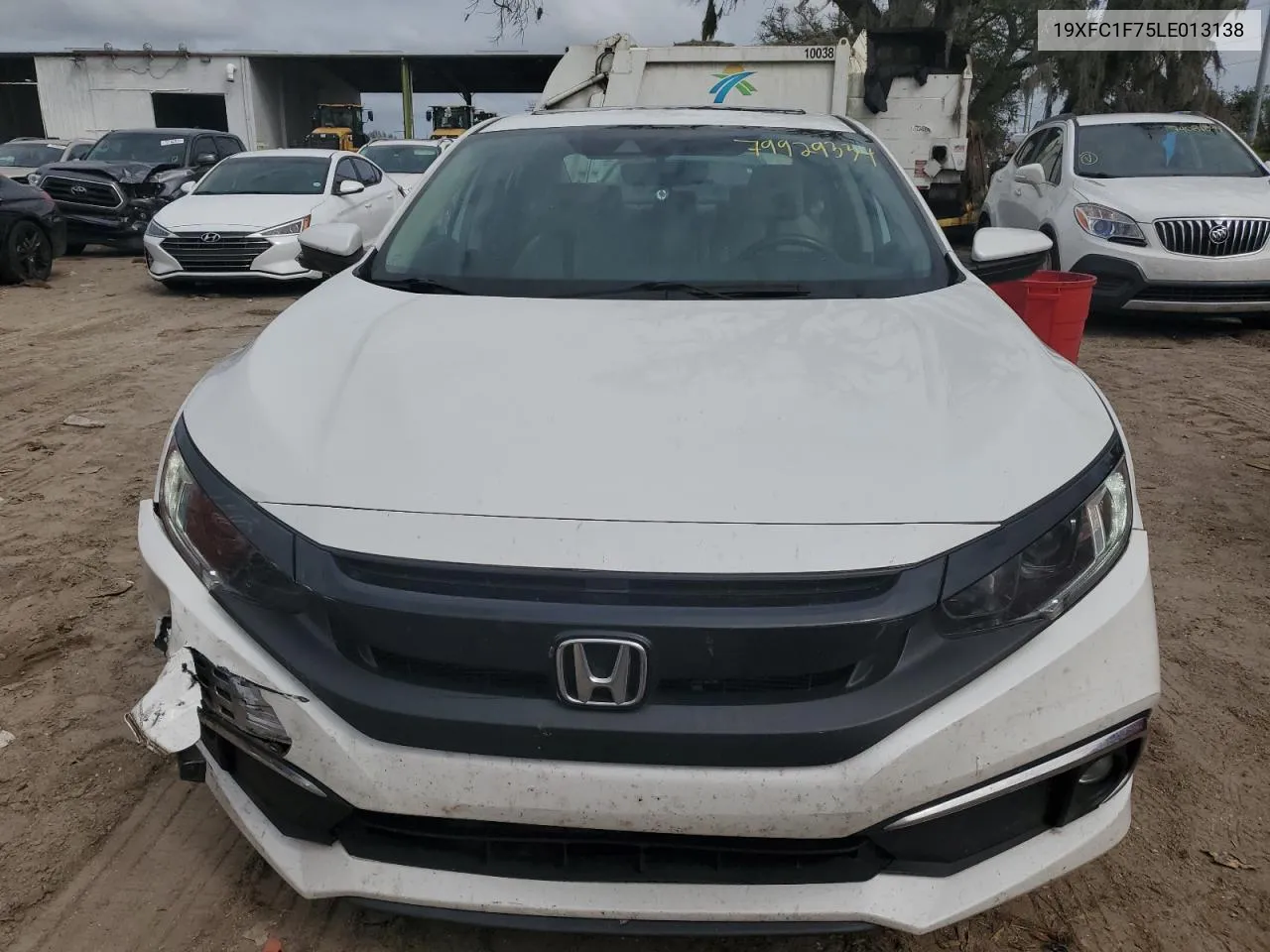 2020 Honda Civic Exl VIN: 19XFC1F75LE013138 Lot: 79929334