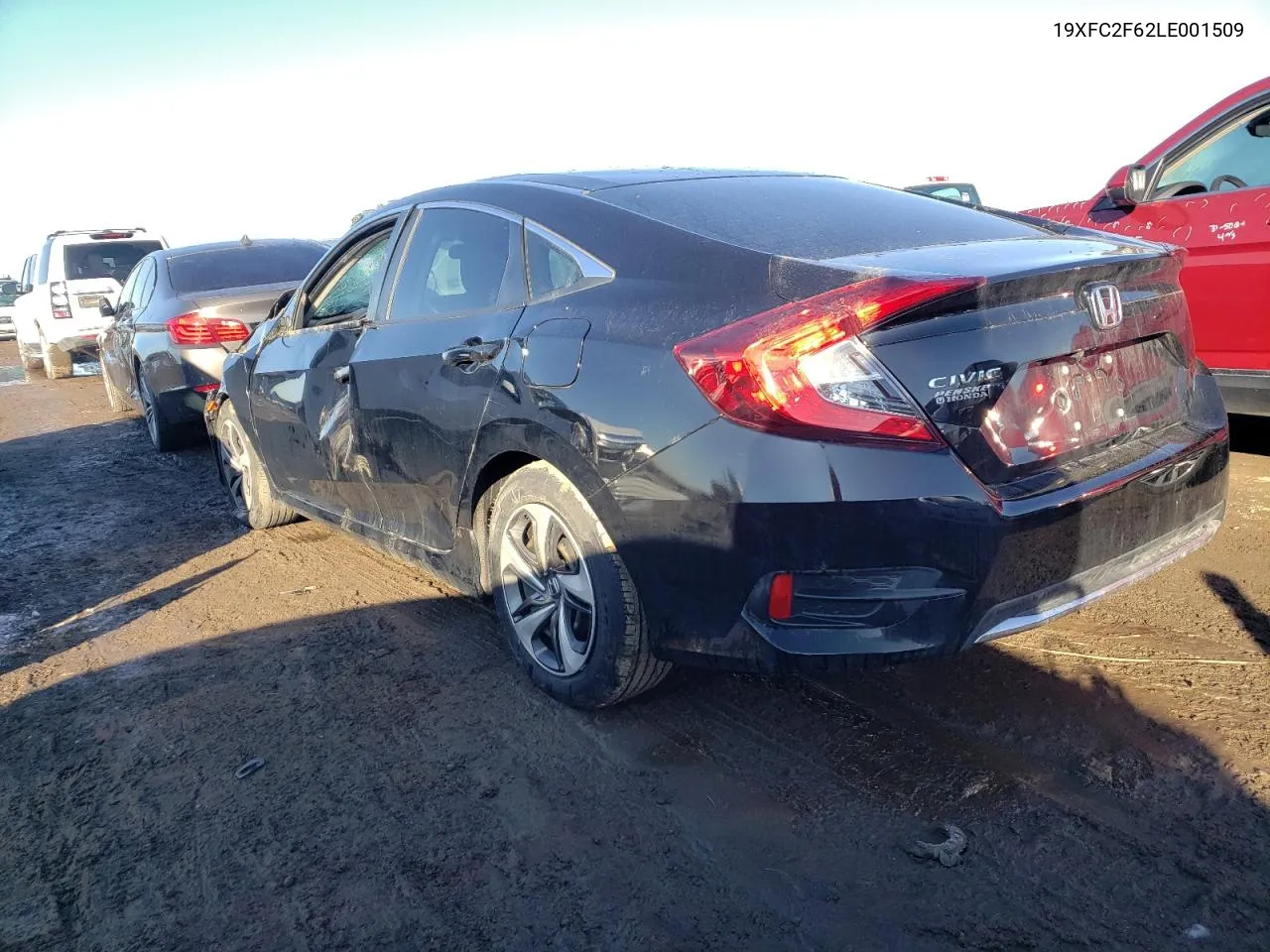 2020 Honda Civic Lx VIN: 19XFC2F62LE001509 Lot: 79984444