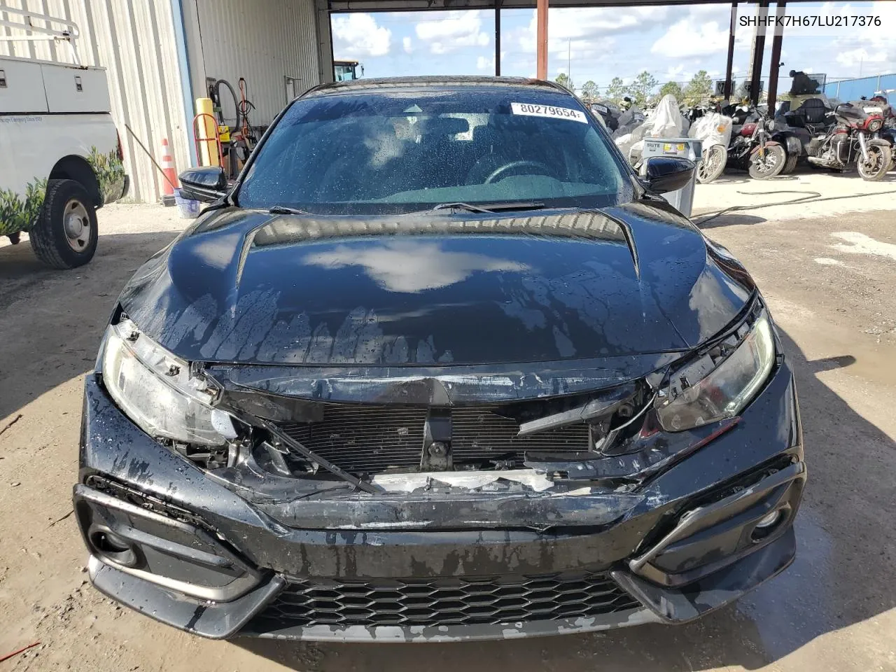 2020 Honda Civic Ex VIN: SHHFK7H67LU217376 Lot: 80279654