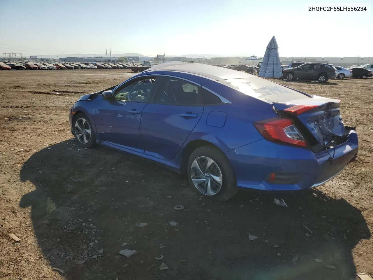 2020 Honda Civic Lx VIN: 2HGFC2F65LH556234 Lot: 80754793