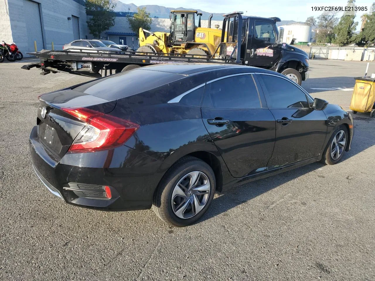 2020 Honda Civic Lx VIN: 19XFC2F69LE213985 Lot: 81431924