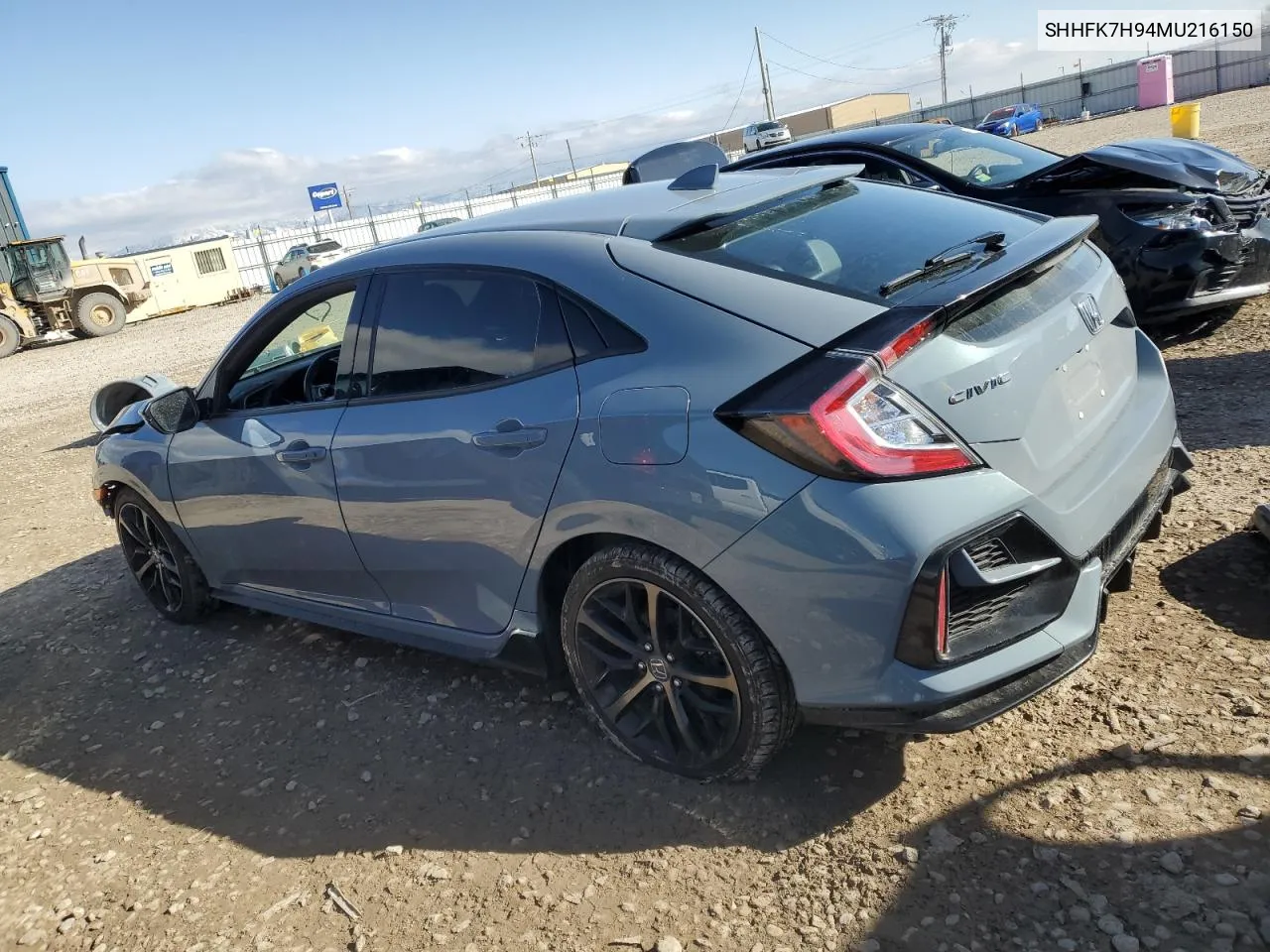 2021 Honda Civic Sport Touring VIN: SHHFK7H94MU216150 Lot: 45828484