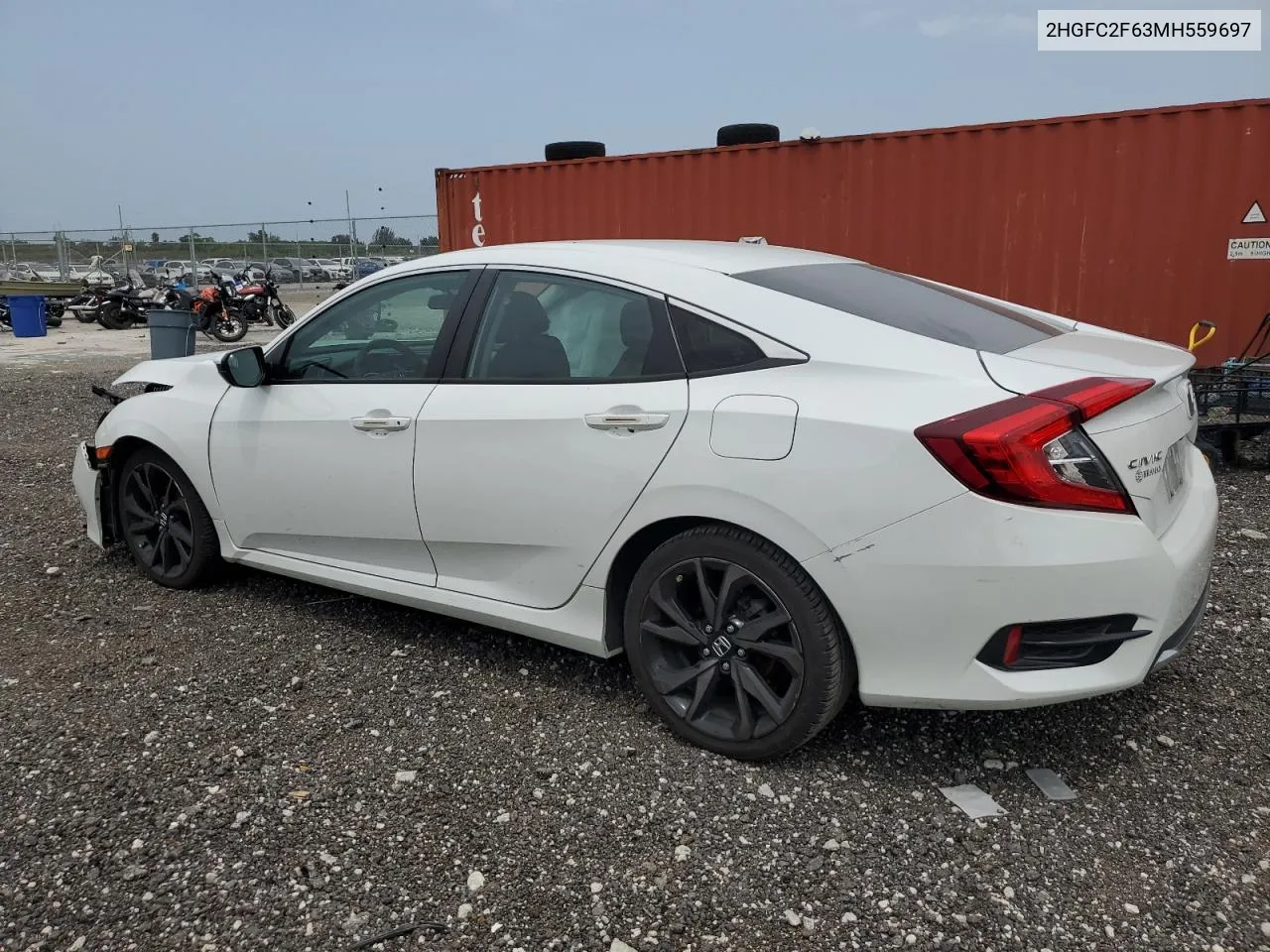 2HGFC2F63MH559697 2021 Honda Civic Lx