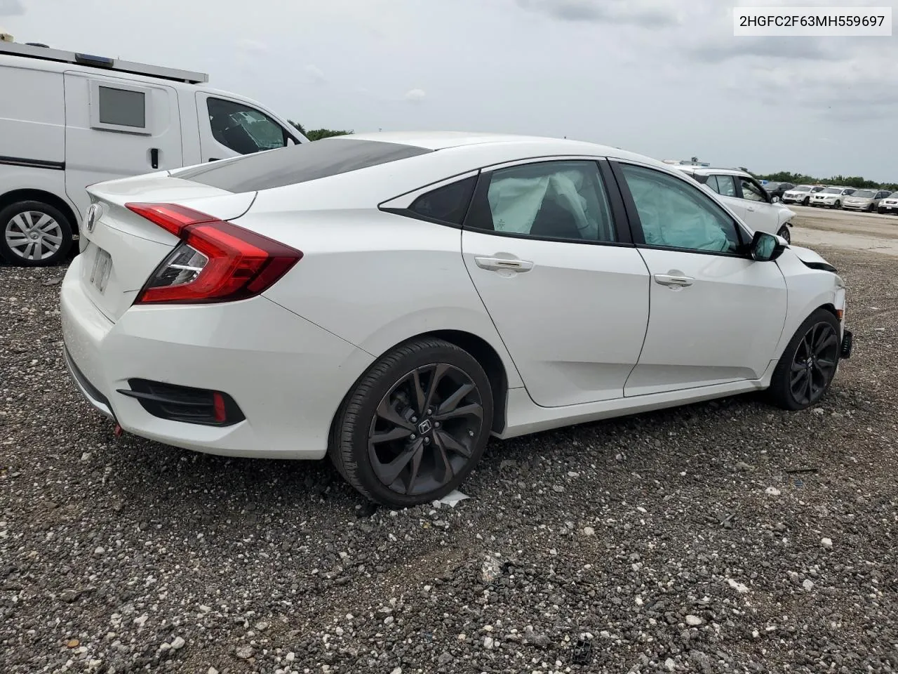 2021 Honda Civic Lx VIN: 2HGFC2F63MH559697 Lot: 47898164