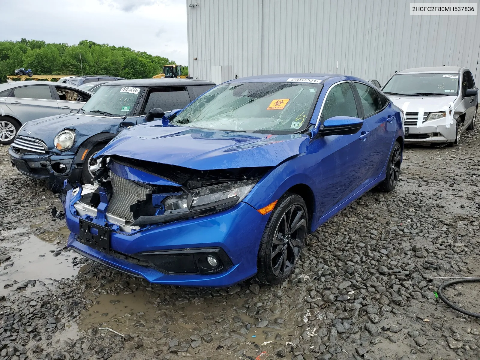 2HGFC2F80MH537836 2021 Honda Civic Sport