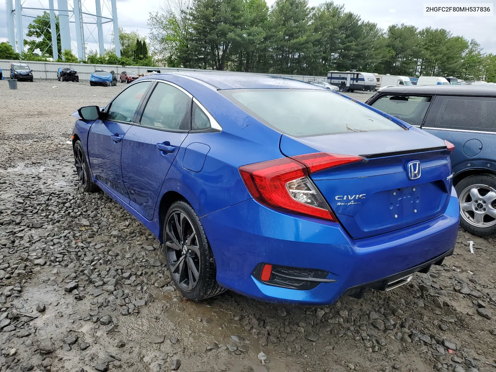 2HGFC2F80MH537836 2021 Honda Civic Sport