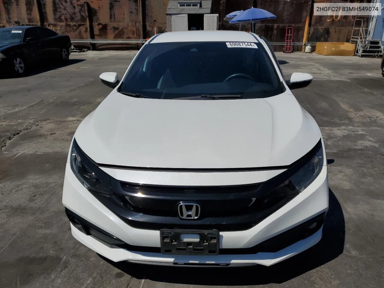 2021 Honda Civic Sport VIN: 2HGFC2F83MH549074 Lot: 69087544