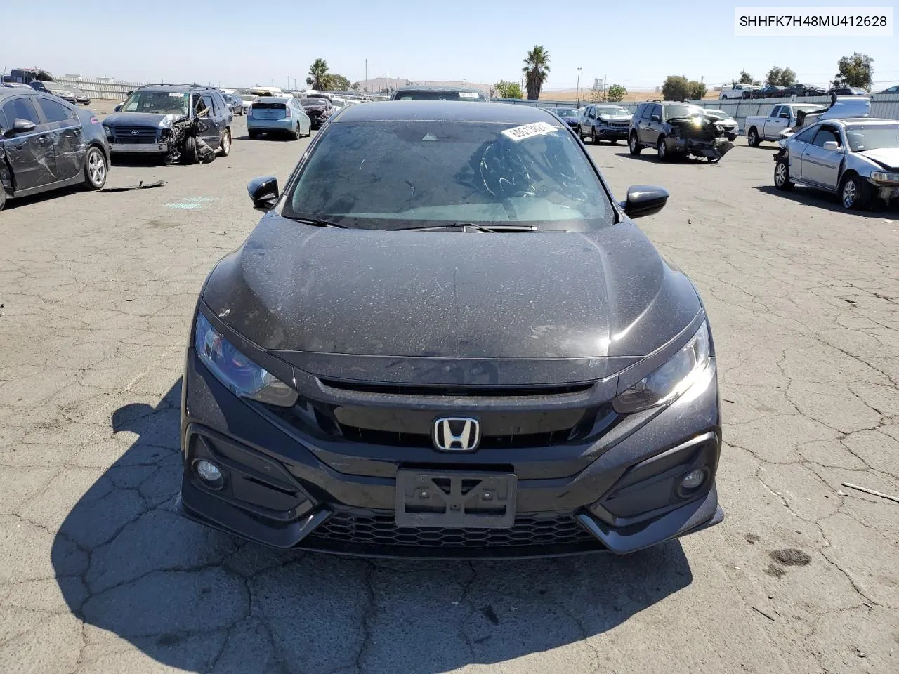 2021 Honda Civic Sport VIN: SHHFK7H48MU412628 Lot: 69613024