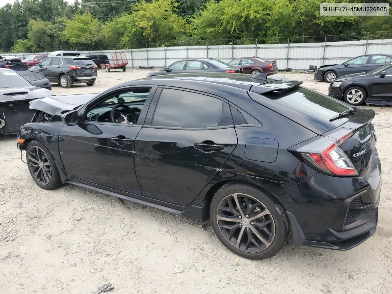 SHHFK7H45MU226805 2021 Honda Civic Sport