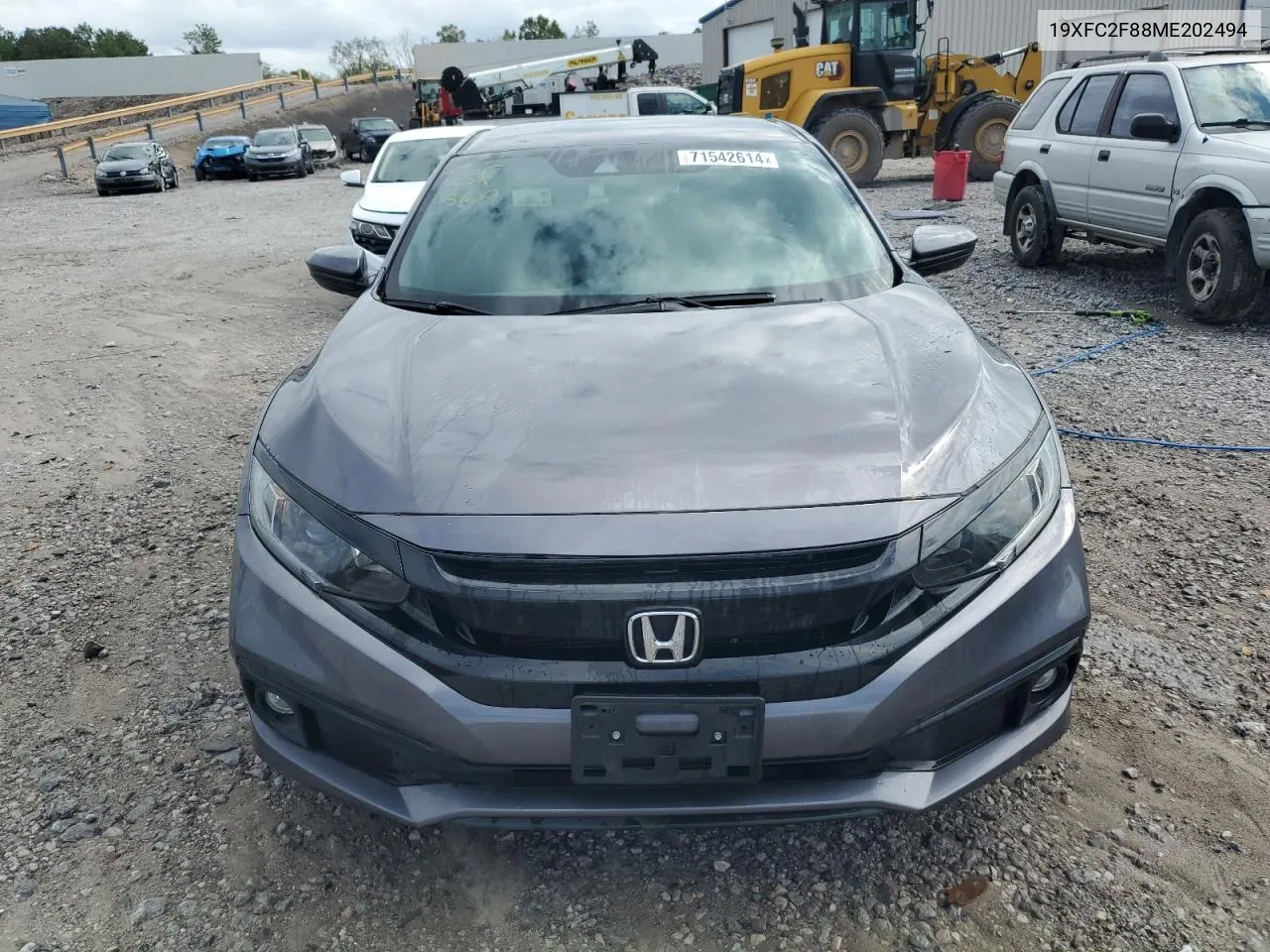 2021 Honda Civic Sport VIN: 19XFC2F88ME202494 Lot: 71542614