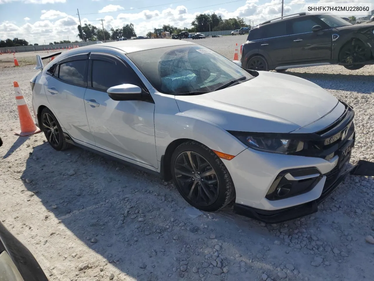 2021 Honda Civic Sport VIN: SHHFK7H42MU228060 Lot: 72031134